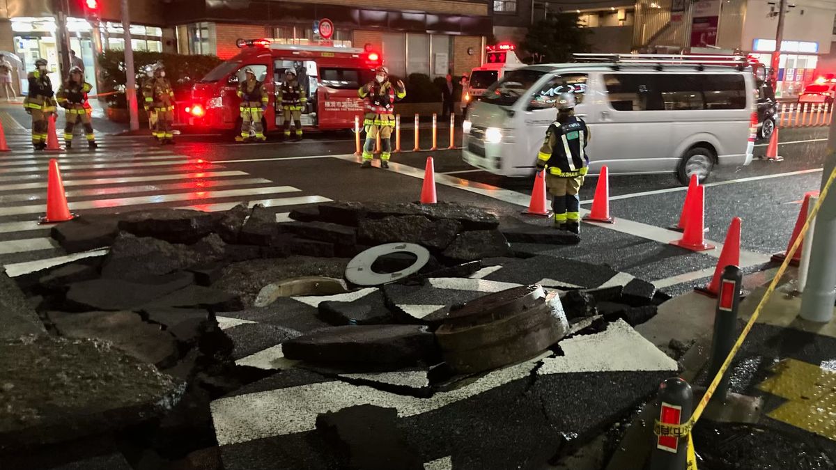 「マンホールが吹き飛んだ」と110番通報相次ぐ　神奈川・横浜市